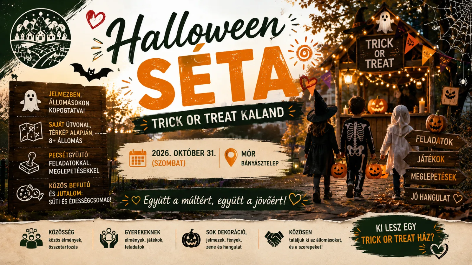 Halloweeni séta 2026
